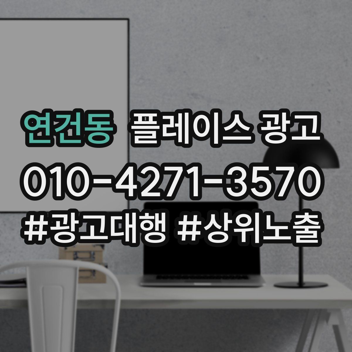 연건동 플레이스 광고