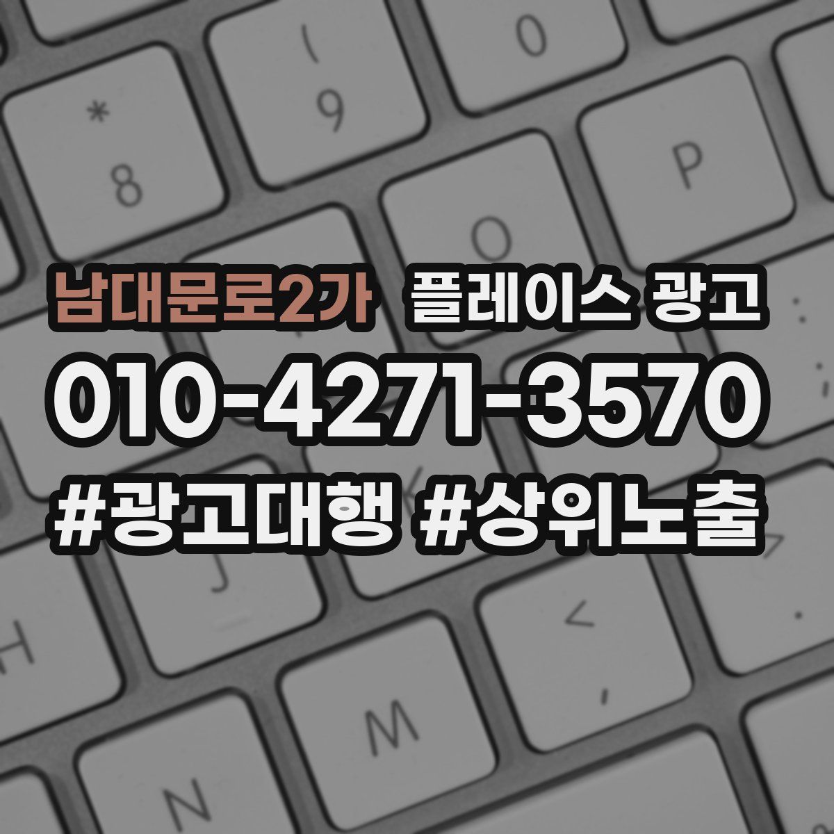 남대문로2가 플레이스 광고