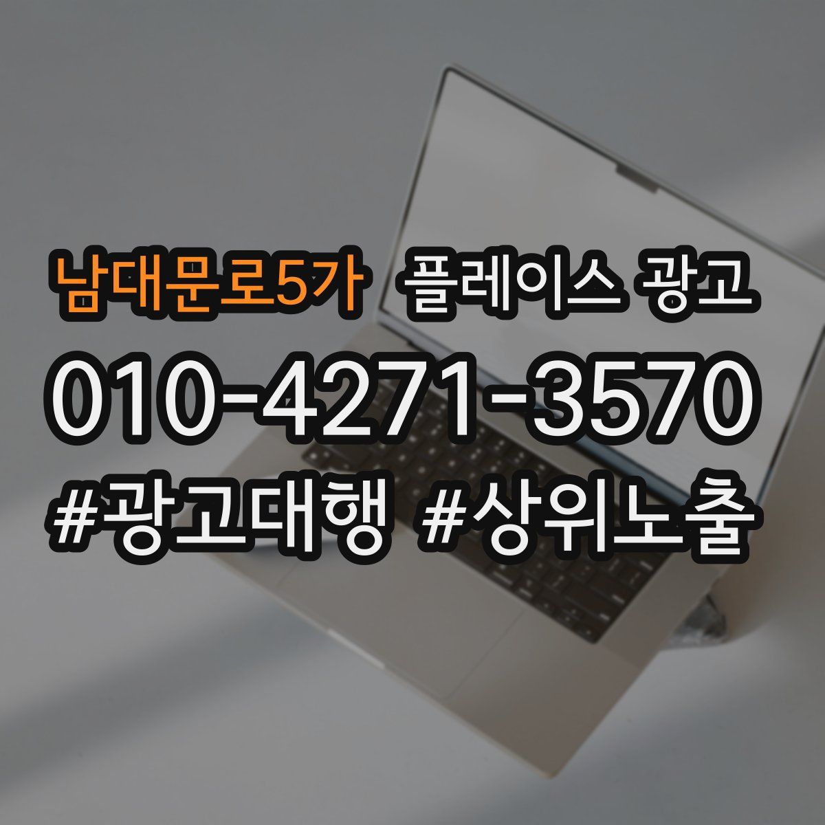 남대문로5가 플레이스 광고