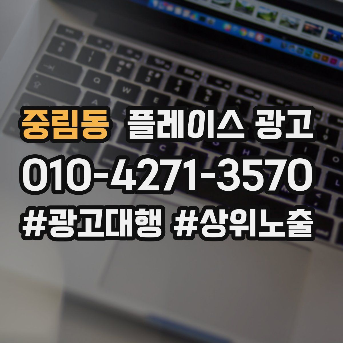 중림동 플레이스 광고