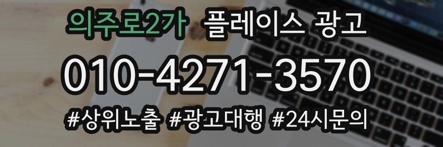 의주로2가 플레이스 광고