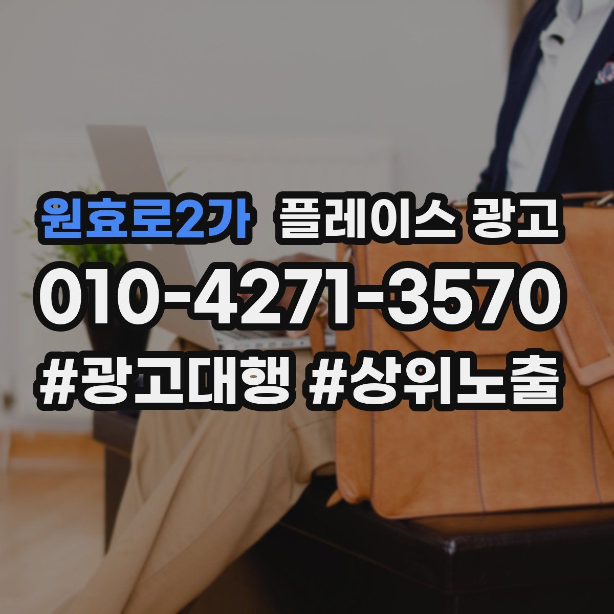 원효로2가 플레이스 광고
