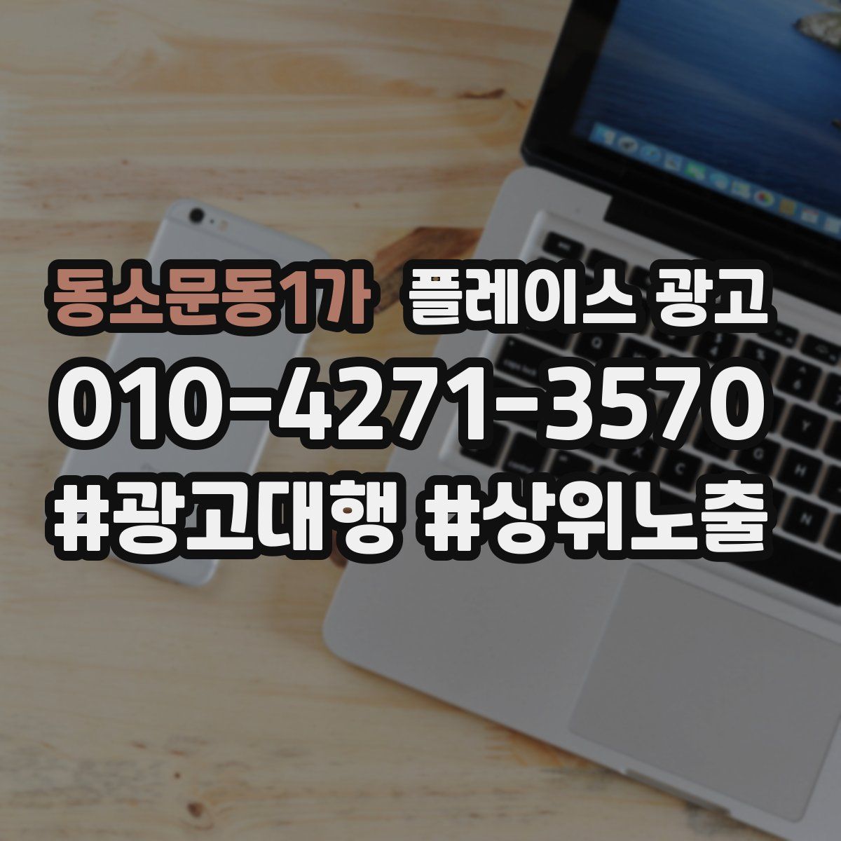 동소문동1가 플레이스 광고