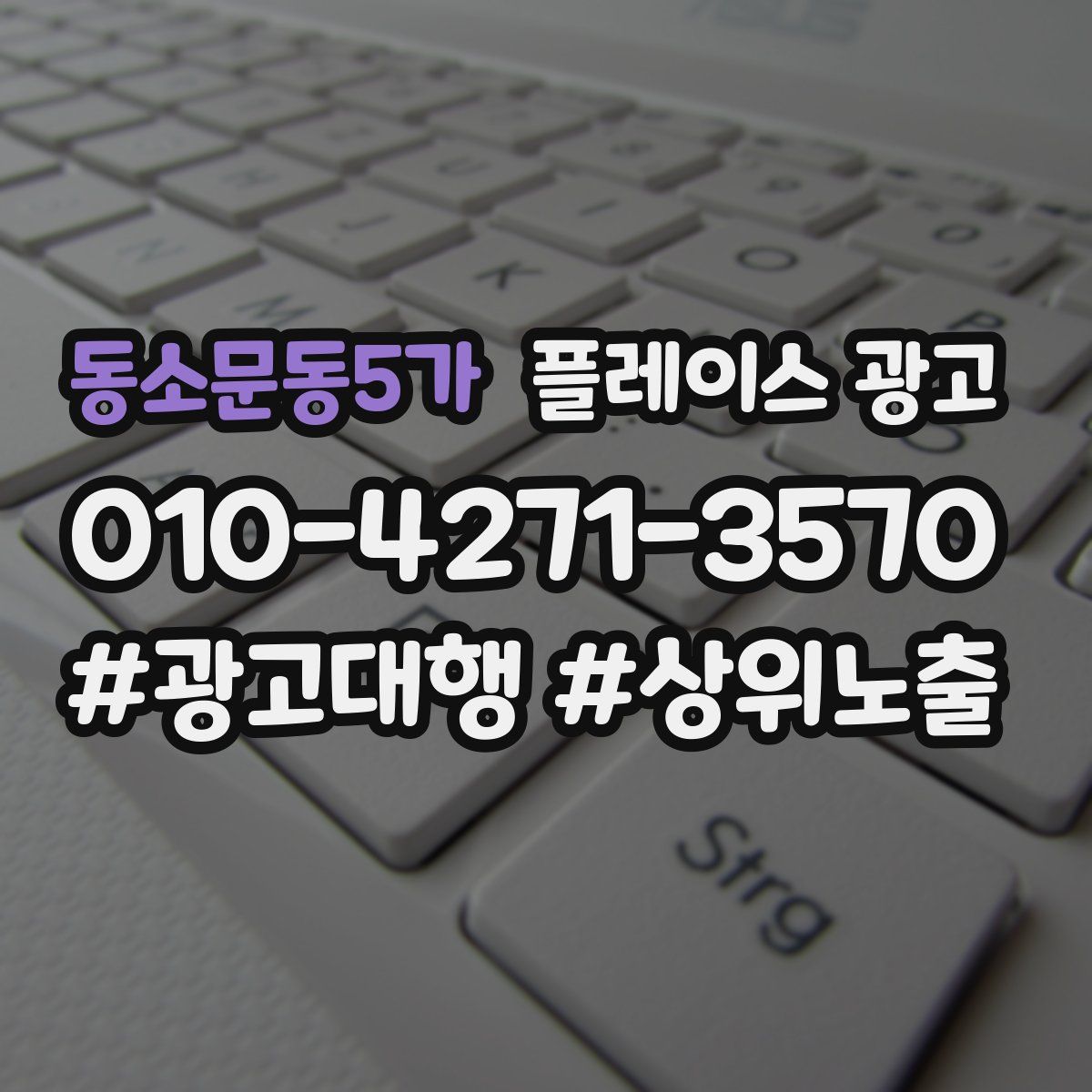 동소문동5가 플레이스 광고