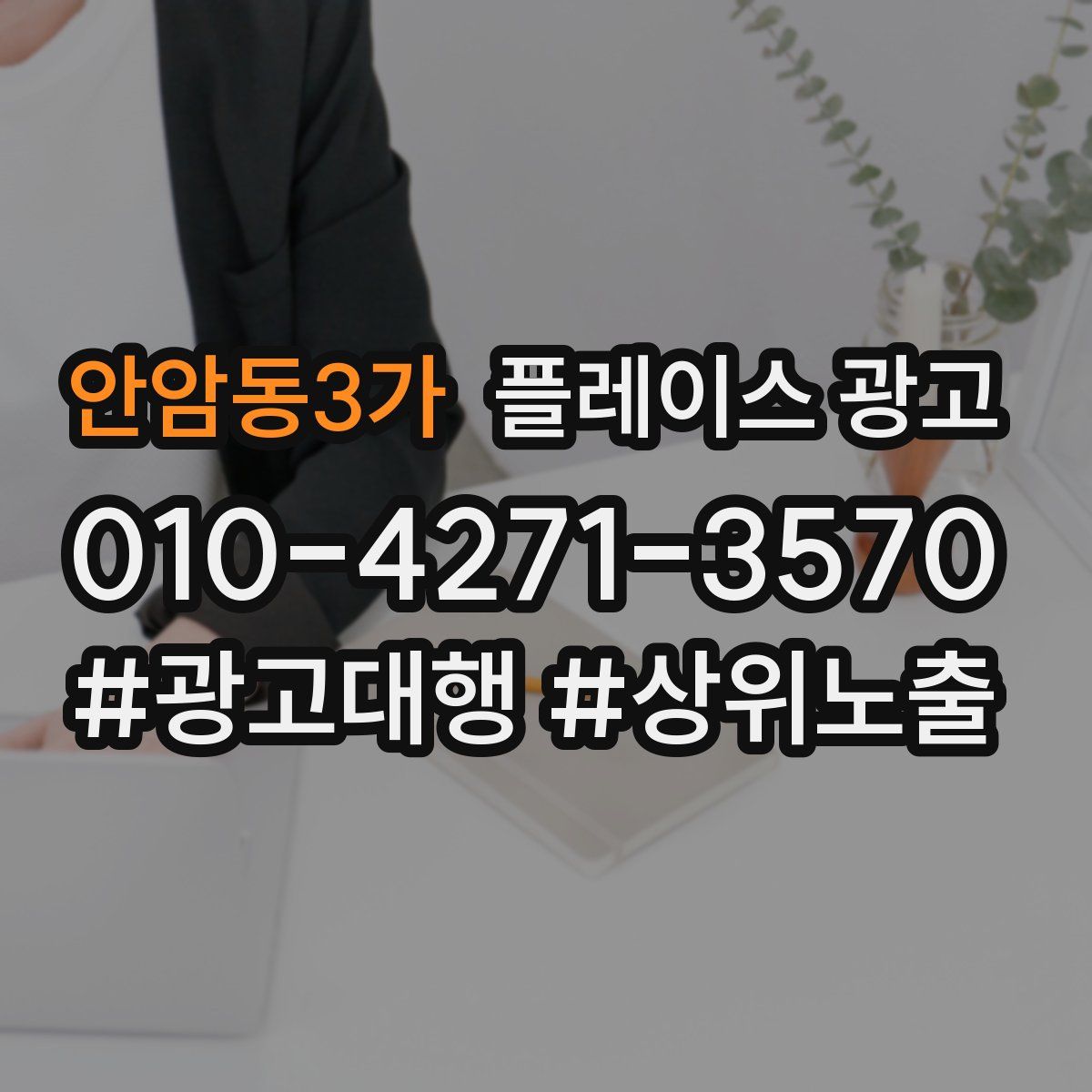 안암동3가 플레이스 광고