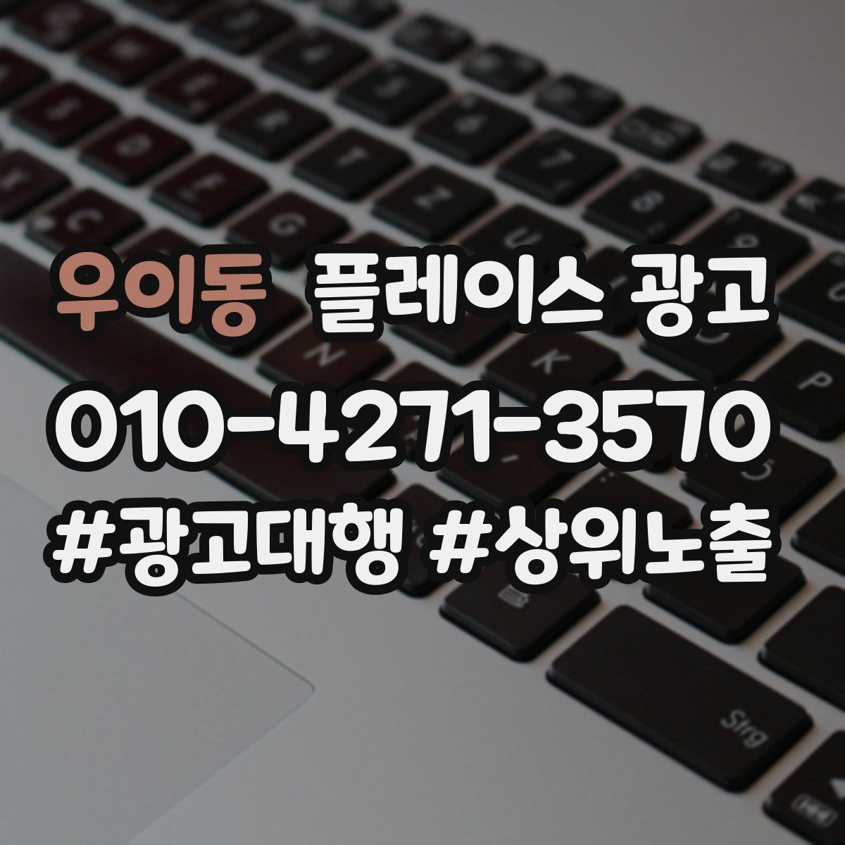 우이동 플레이스 광고