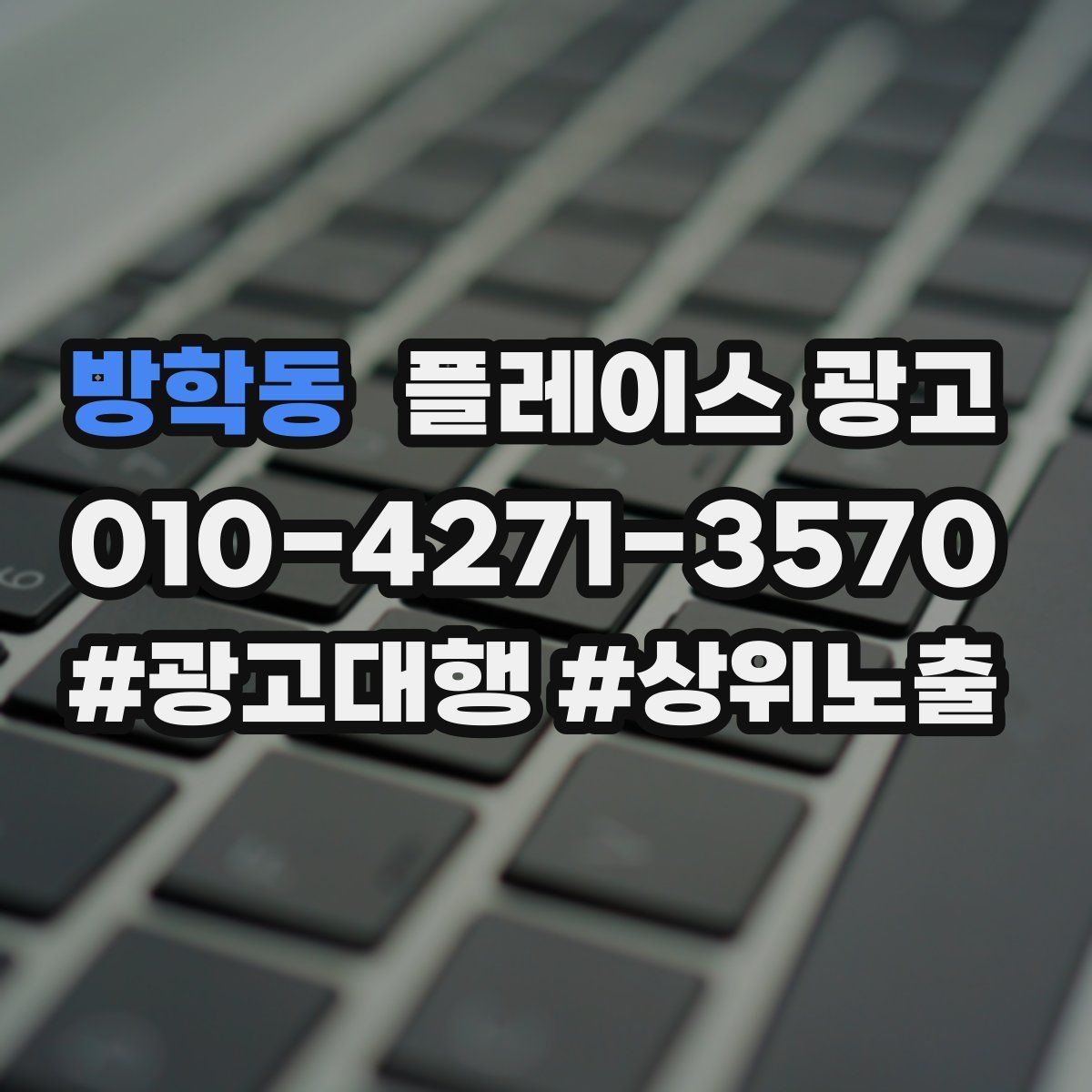 방학동 플레이스 광고