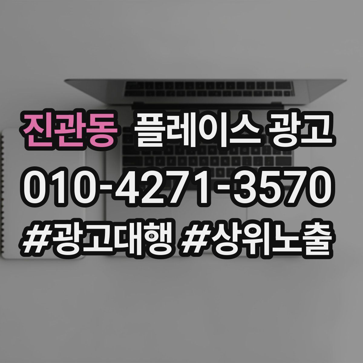 진관동 플레이스 광고