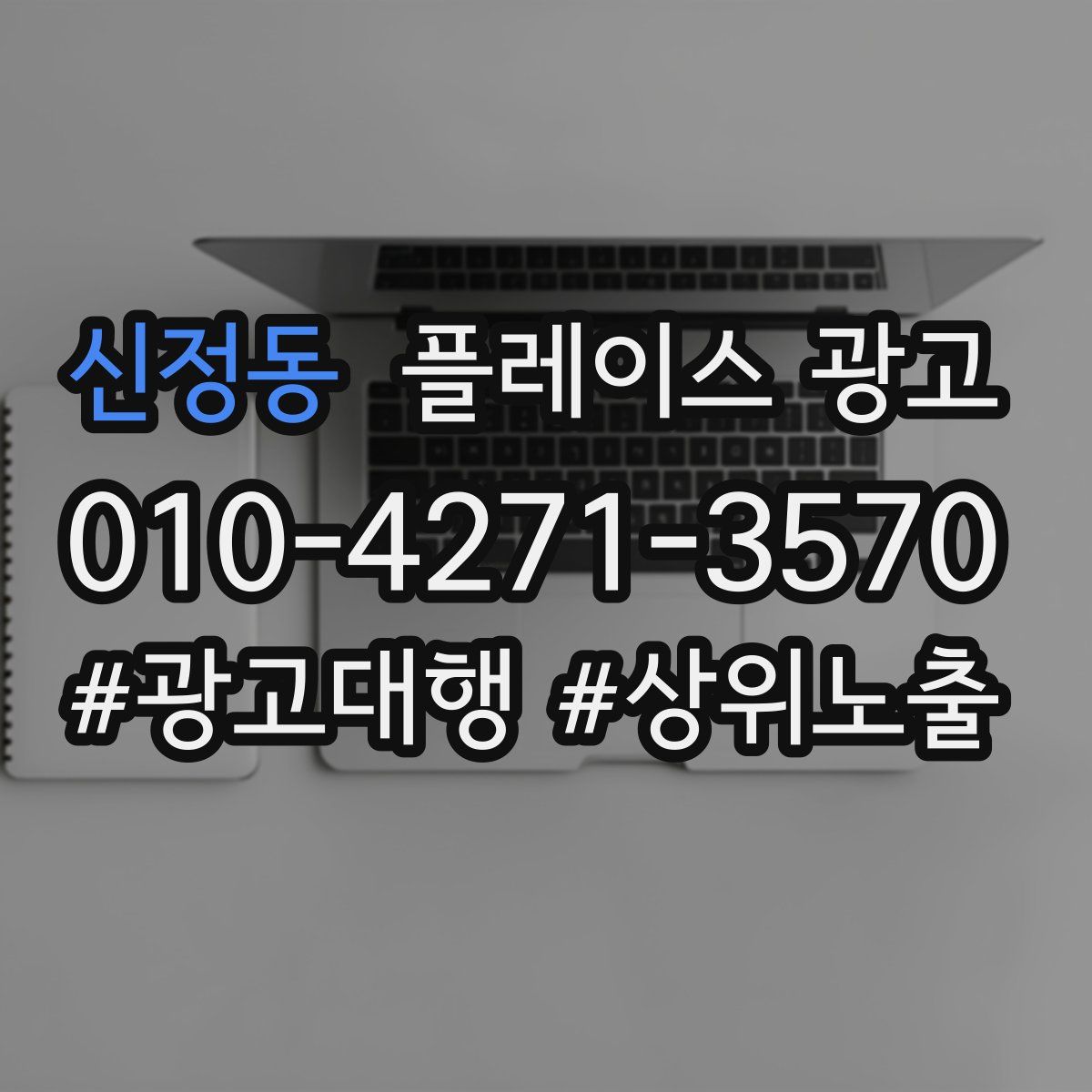 신정동 플레이스 광고