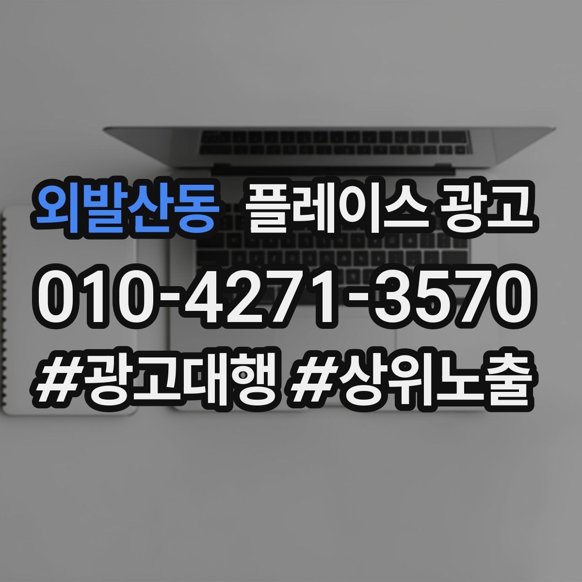 외발산동 플레이스 광고