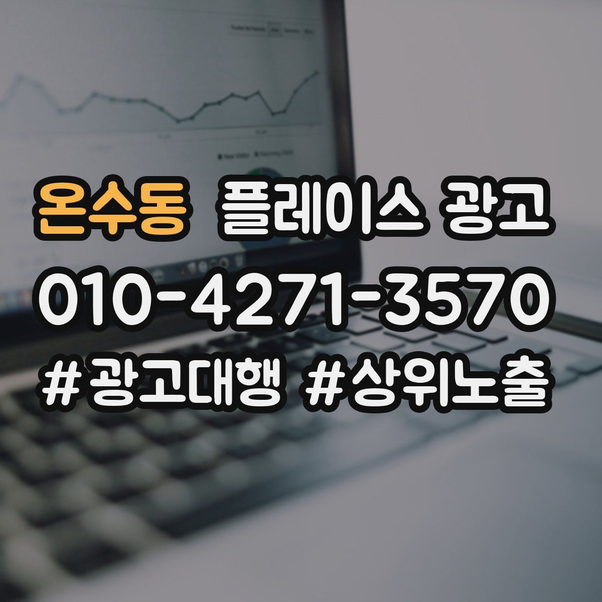 온수동 플레이스 광고