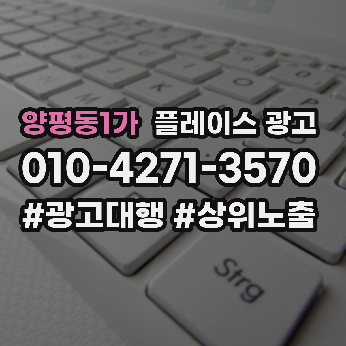 양평동1가 플레이스 광고