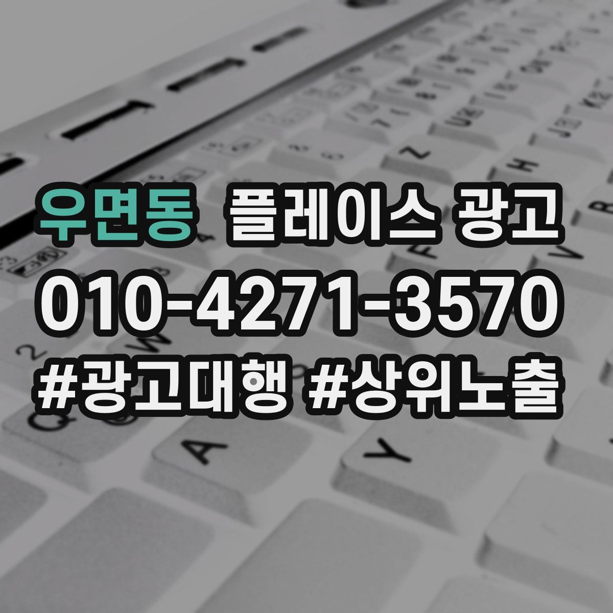우면동 플레이스 광고