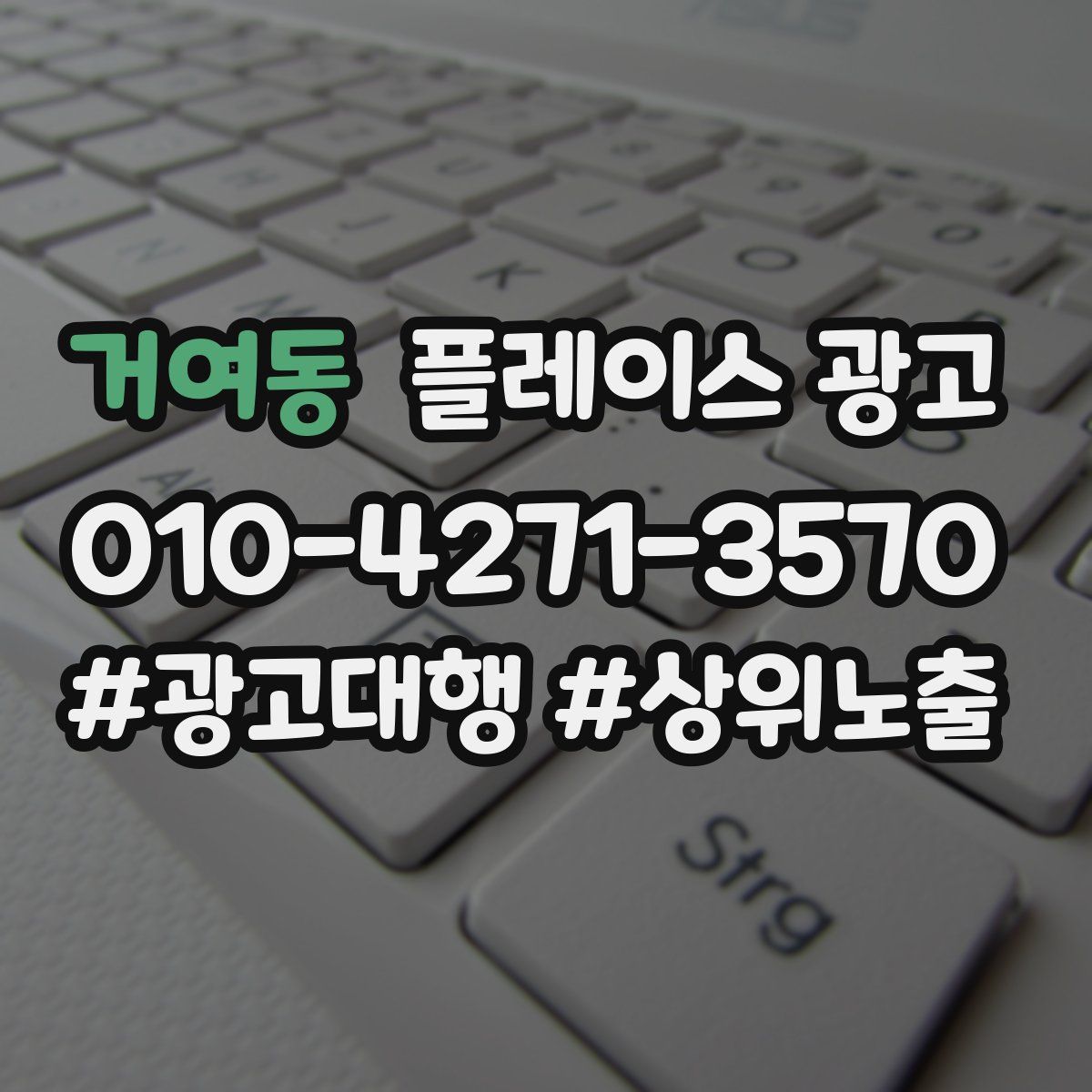 거여동 플레이스 광고