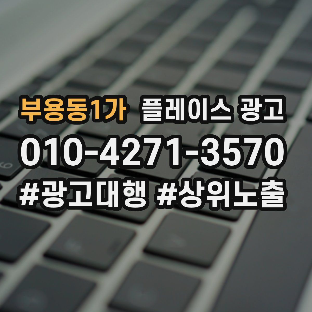 부용동1가 플레이스 광고