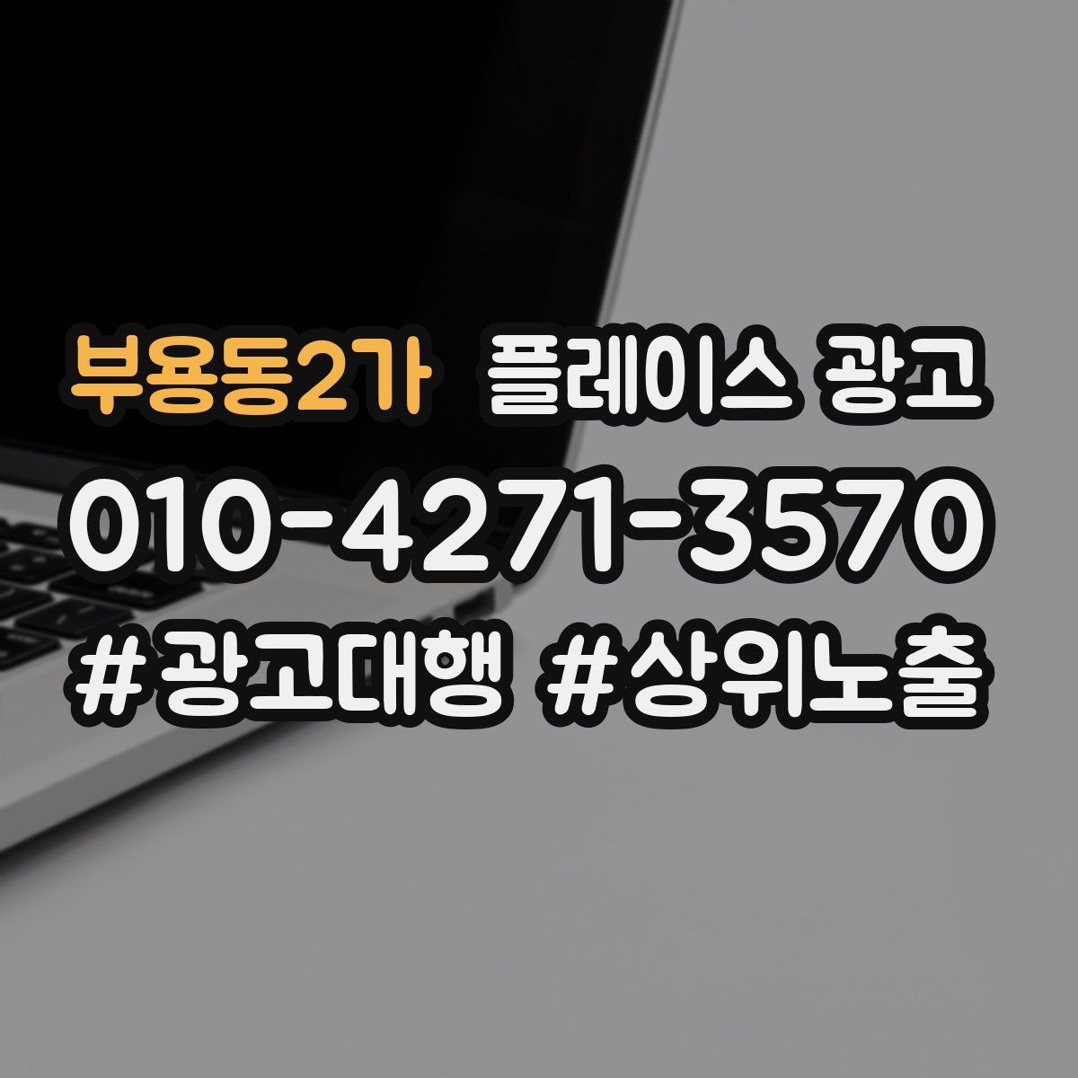 부용동2가 플레이스 광고