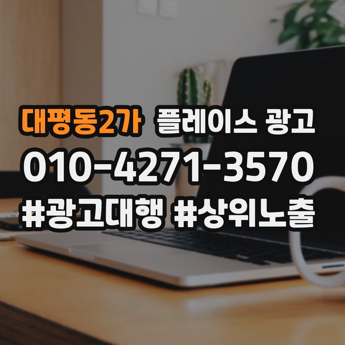 대평동2가 플레이스 광고