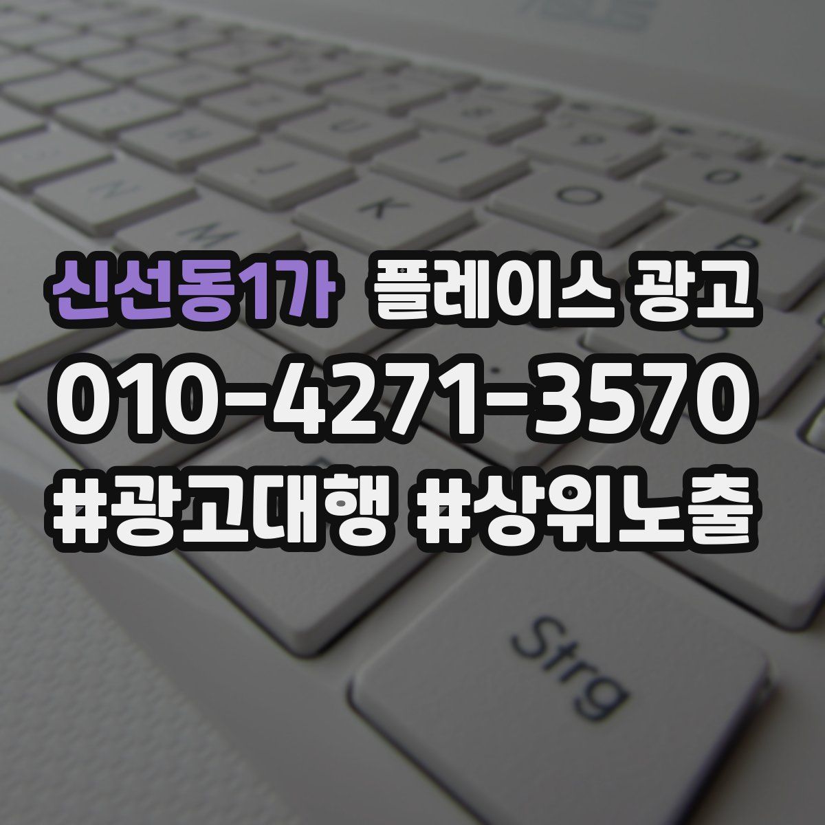 신선동1가 플레이스 광고