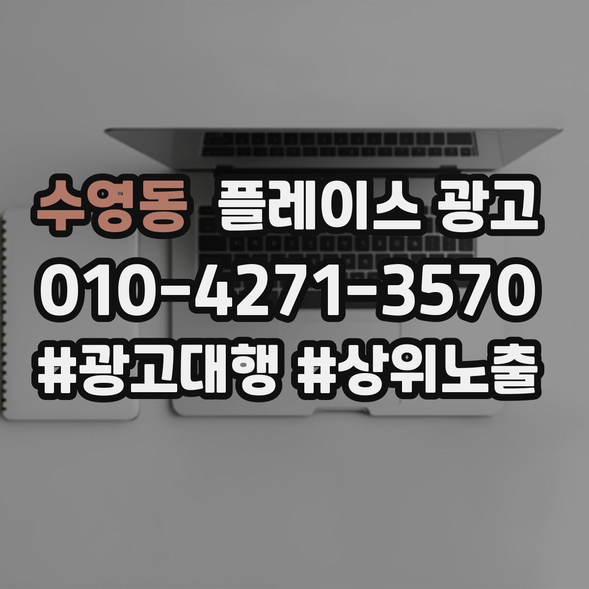 수영동 플레이스 광고