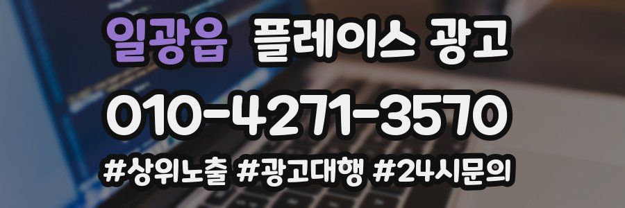 일광읍 플레이스 광고