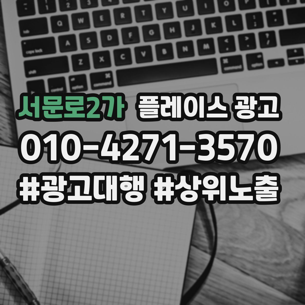 서문로2가 플레이스 광고