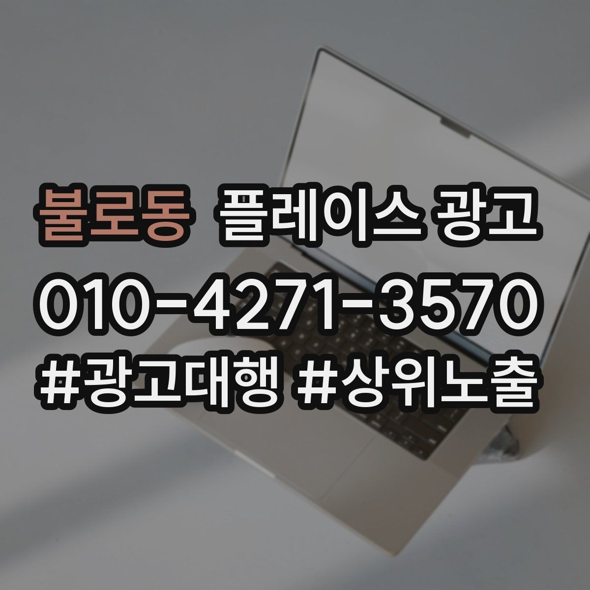 불로동 플레이스 광고