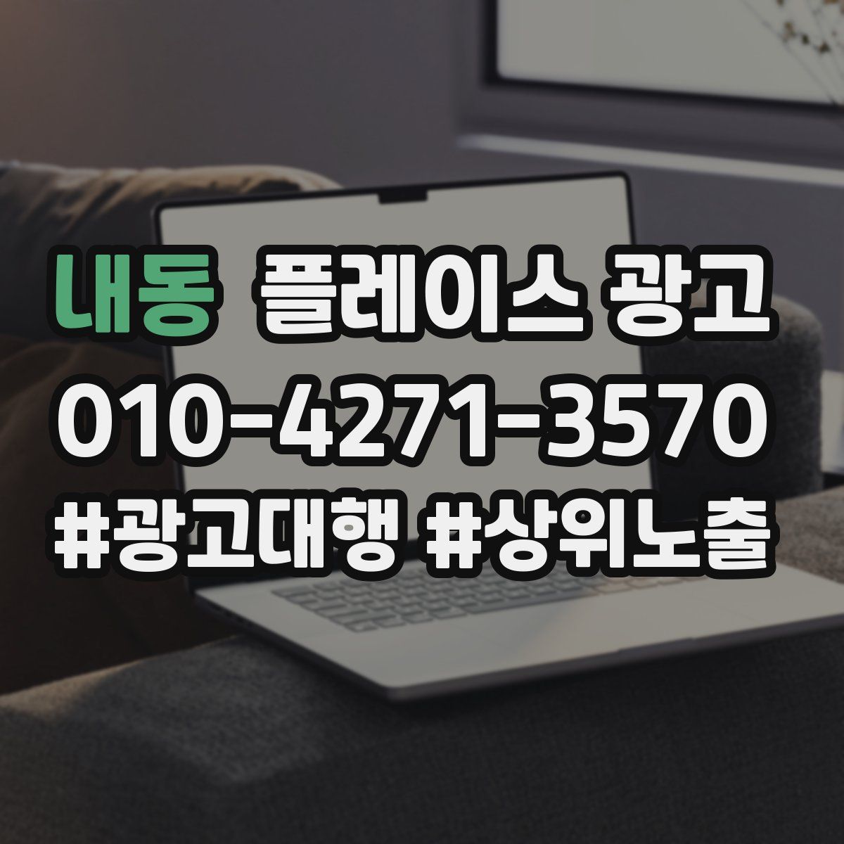 내동 플레이스 광고