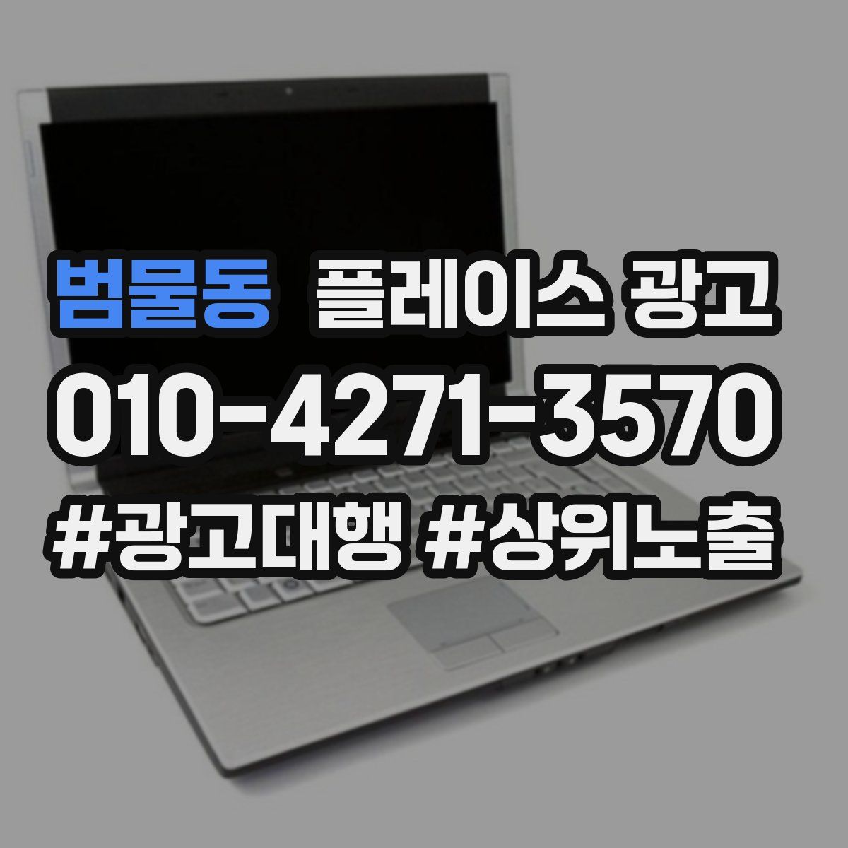 범물동 플레이스 광고