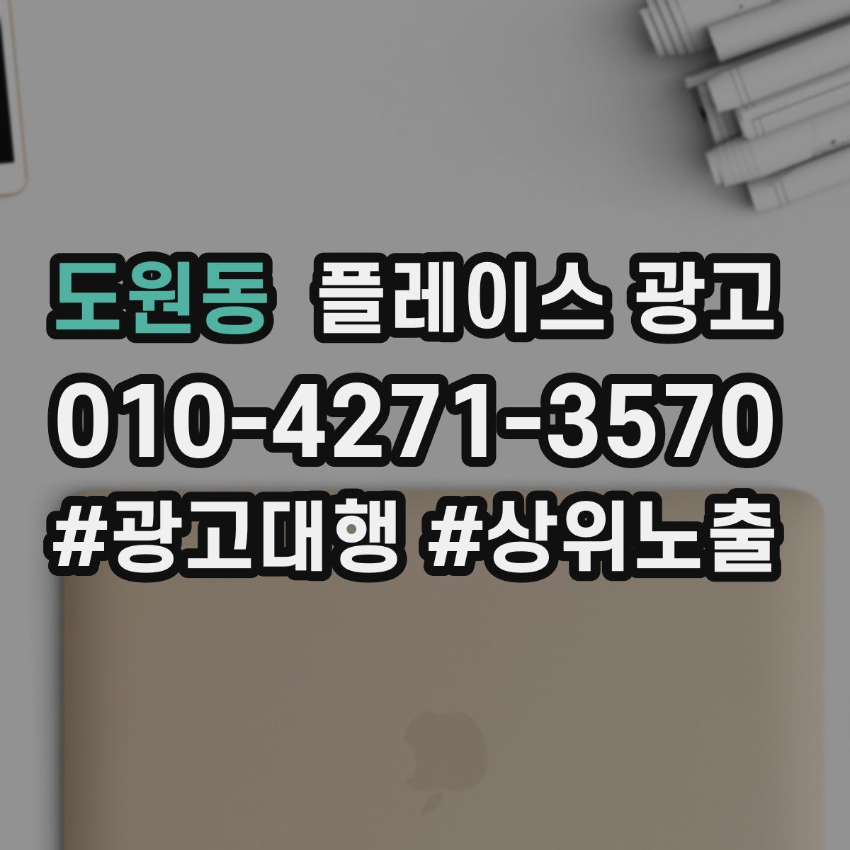 도원동 플레이스 광고