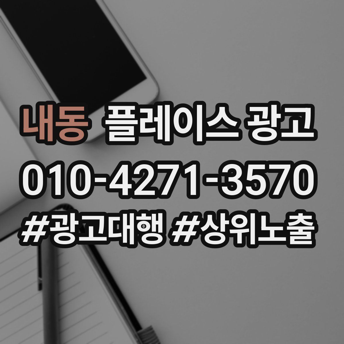내동 플레이스 광고