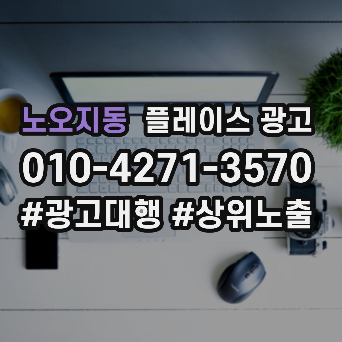 노오지동 플레이스 광고