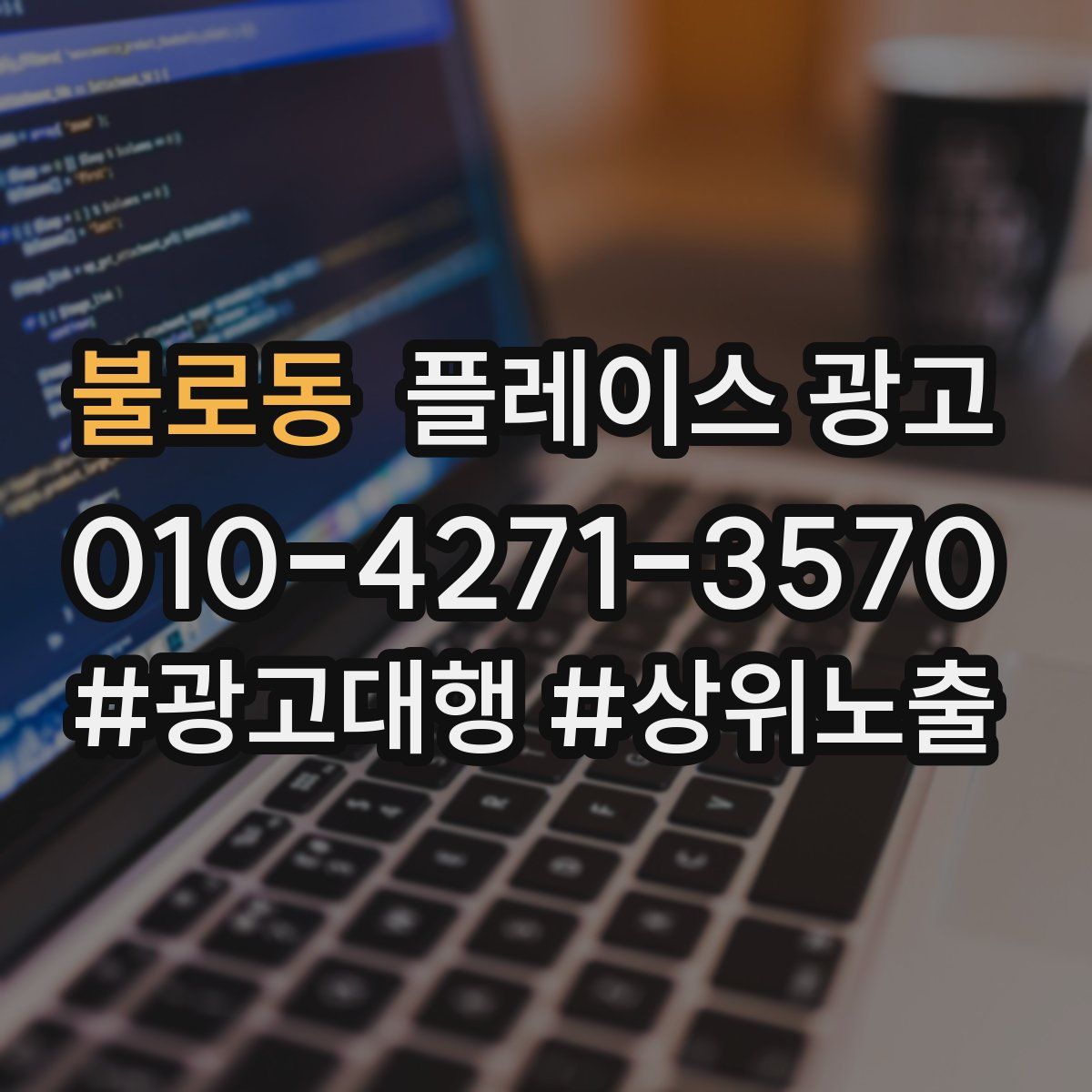 불로동 플레이스 광고