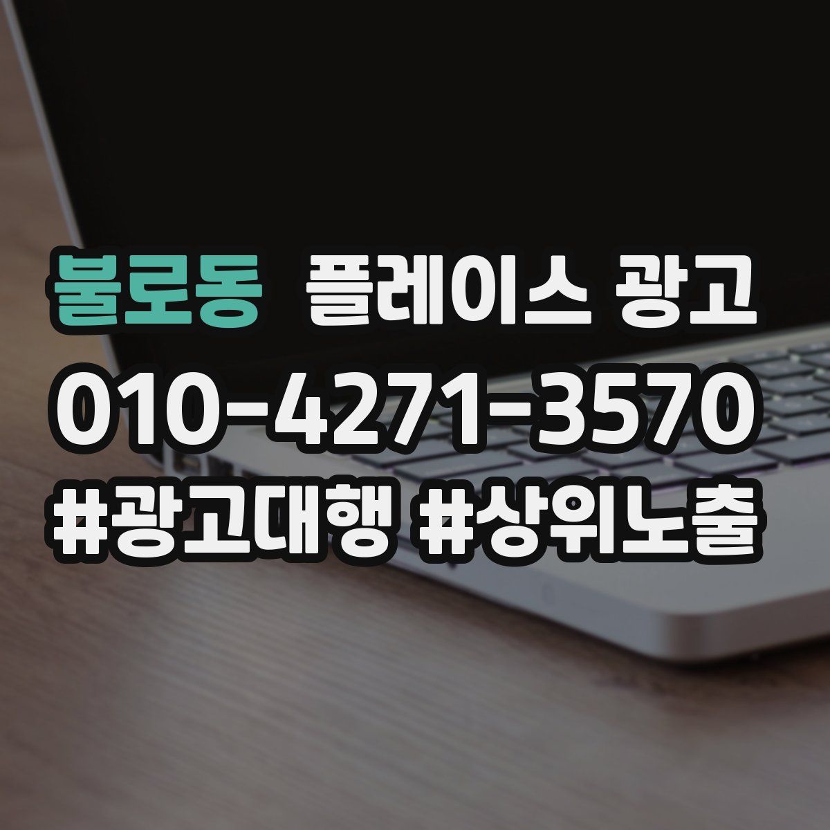 불로동 플레이스 광고