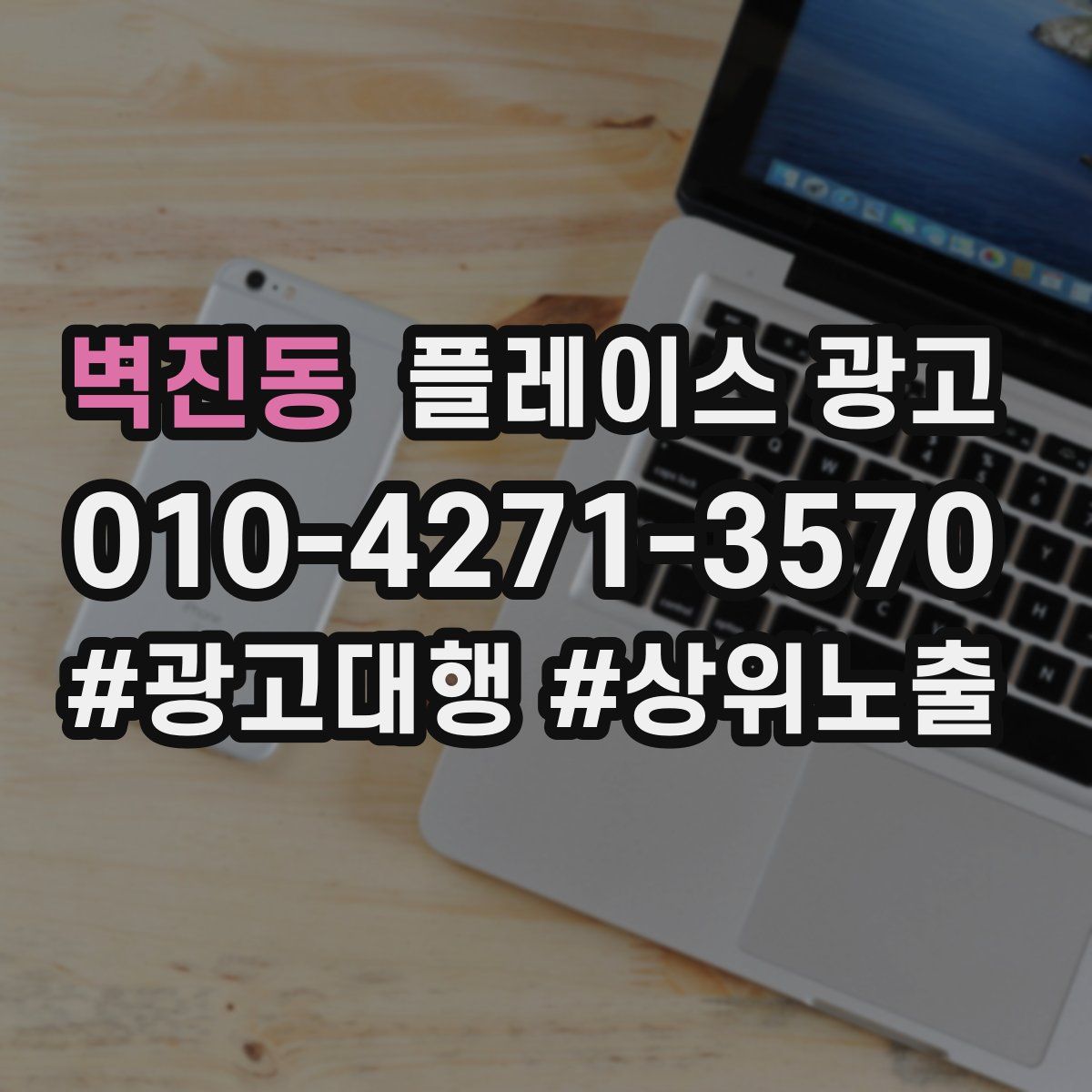 벽진동 플레이스 광고