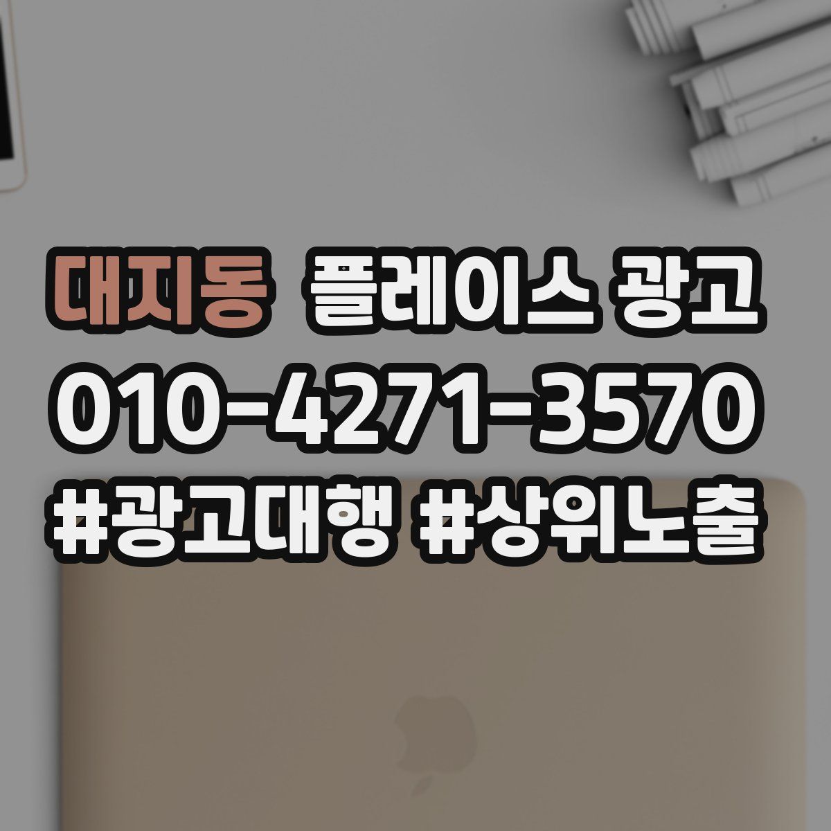 대지동 플레이스 광고