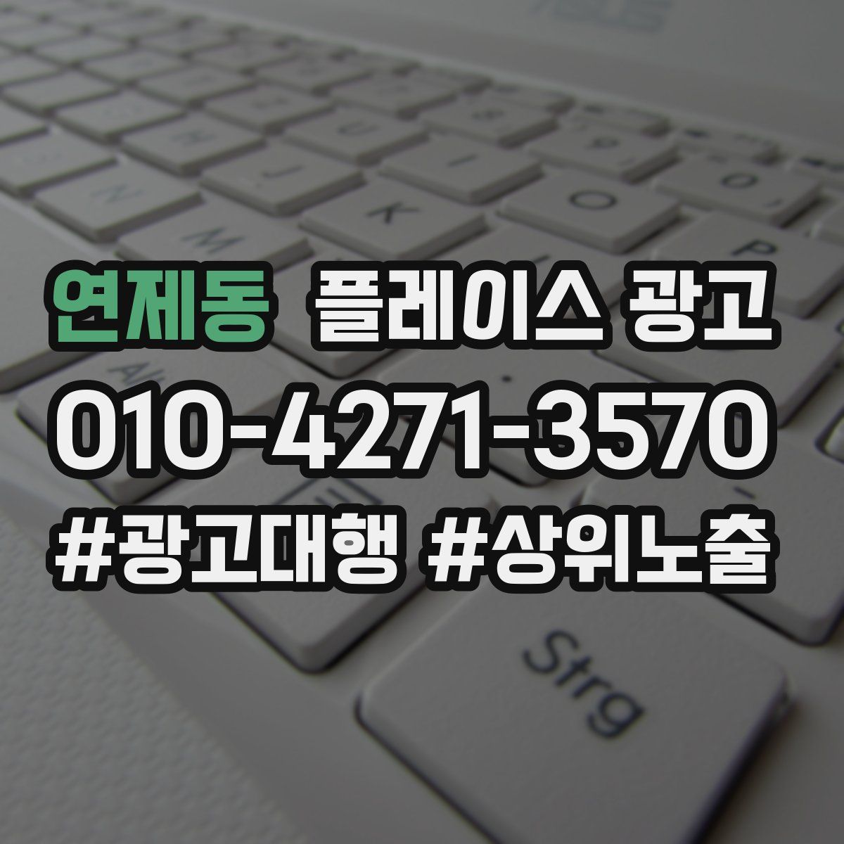 연제동 플레이스 광고