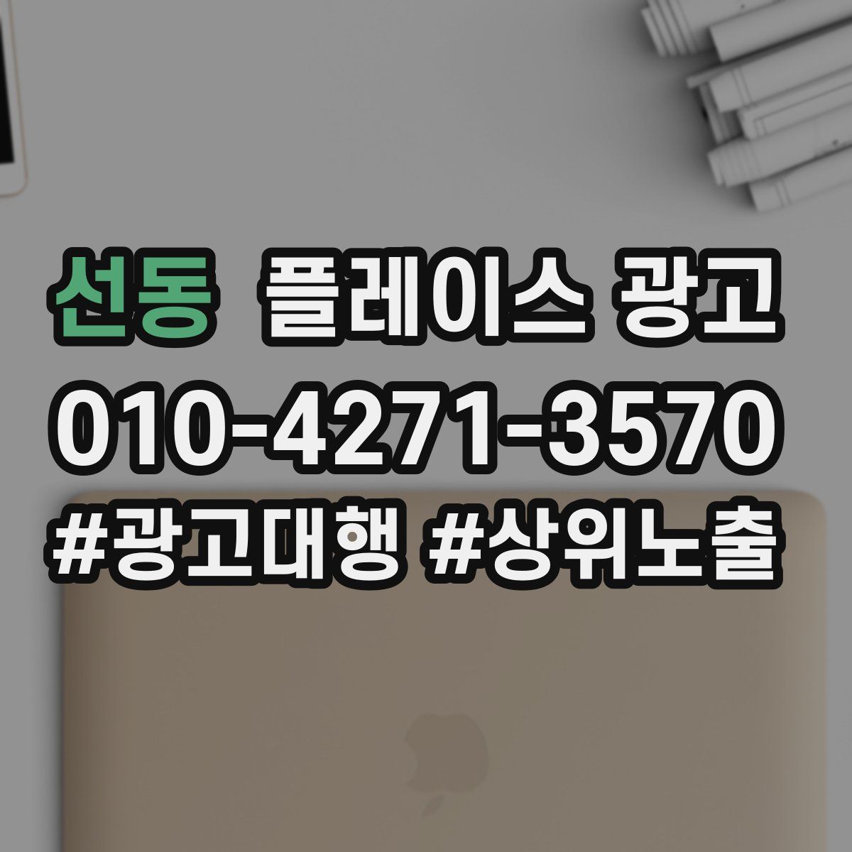 선동 플레이스 광고