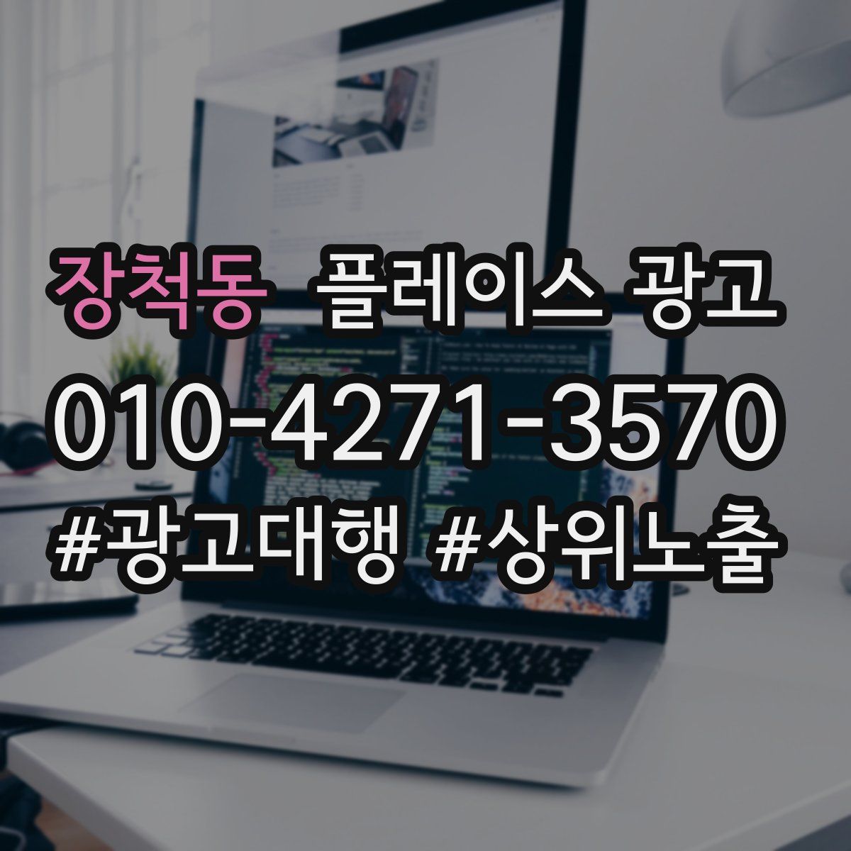 장척동 플레이스 광고