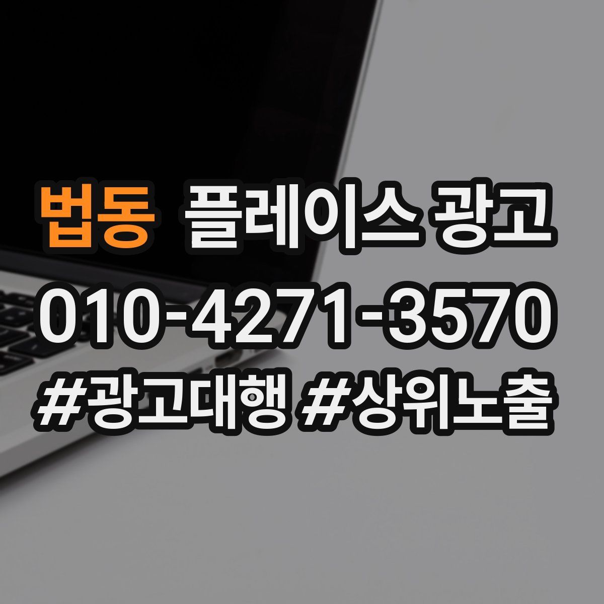 법동 플레이스 광고