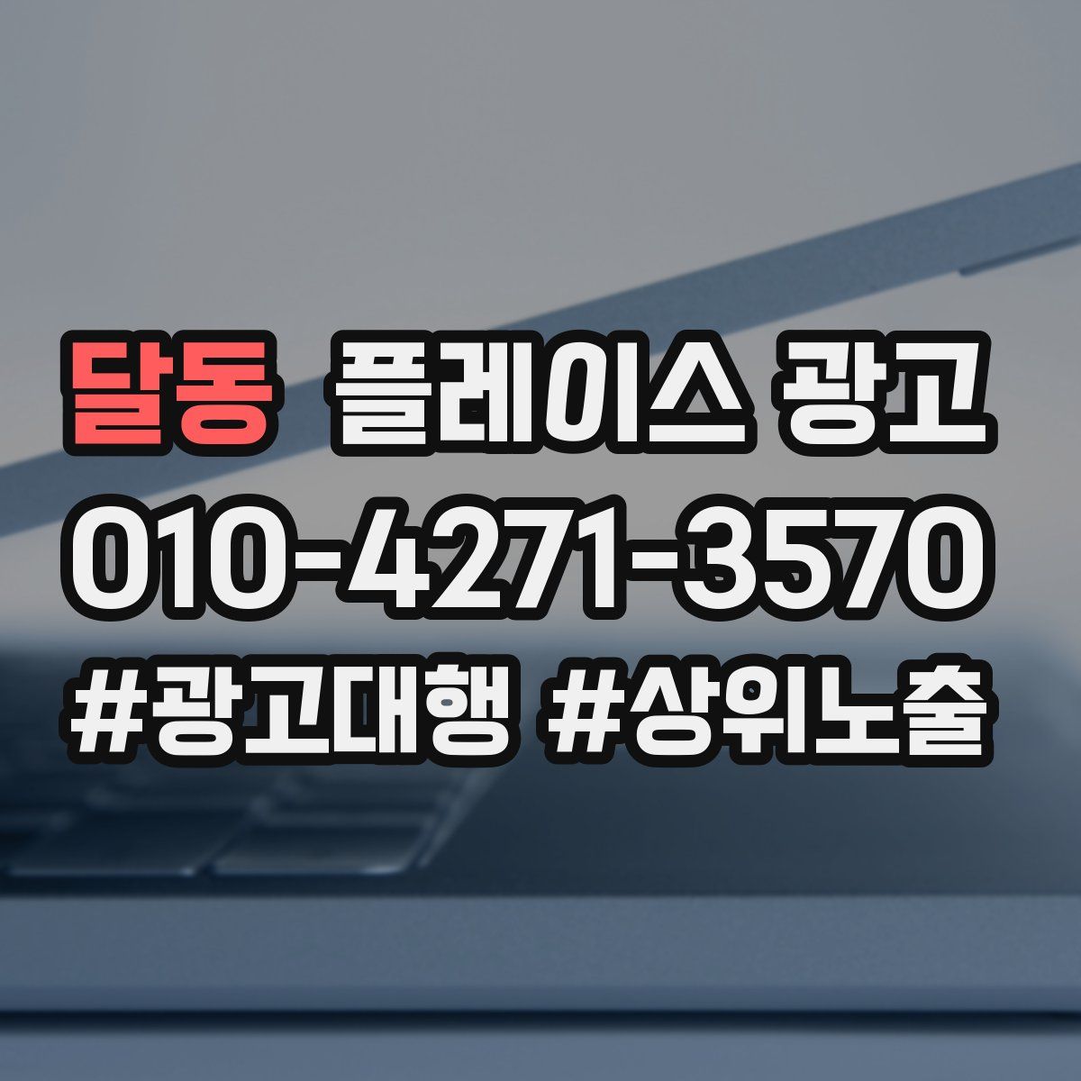 달동 플레이스 광고