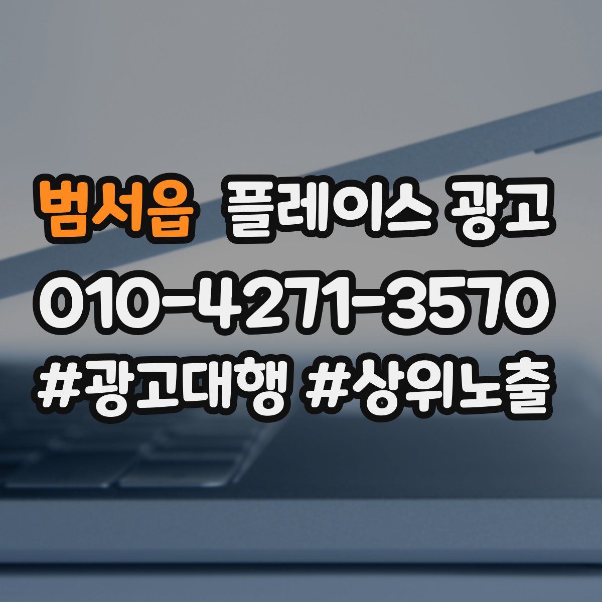 범서읍 플레이스 광고