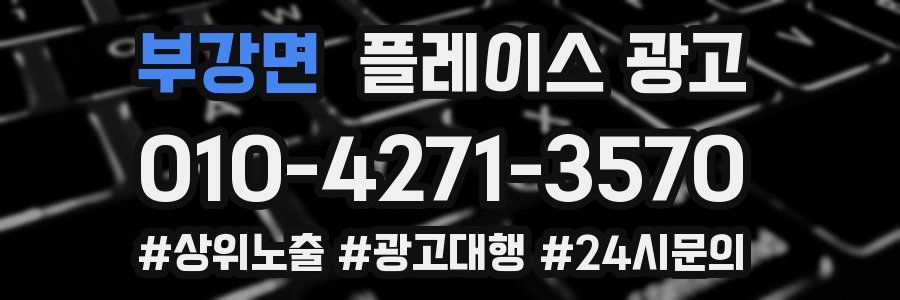 부강면 플레이스 광고