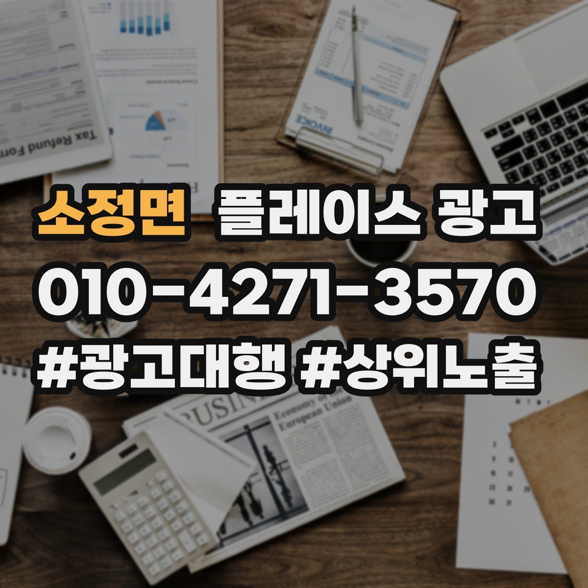 소정면 플레이스 광고