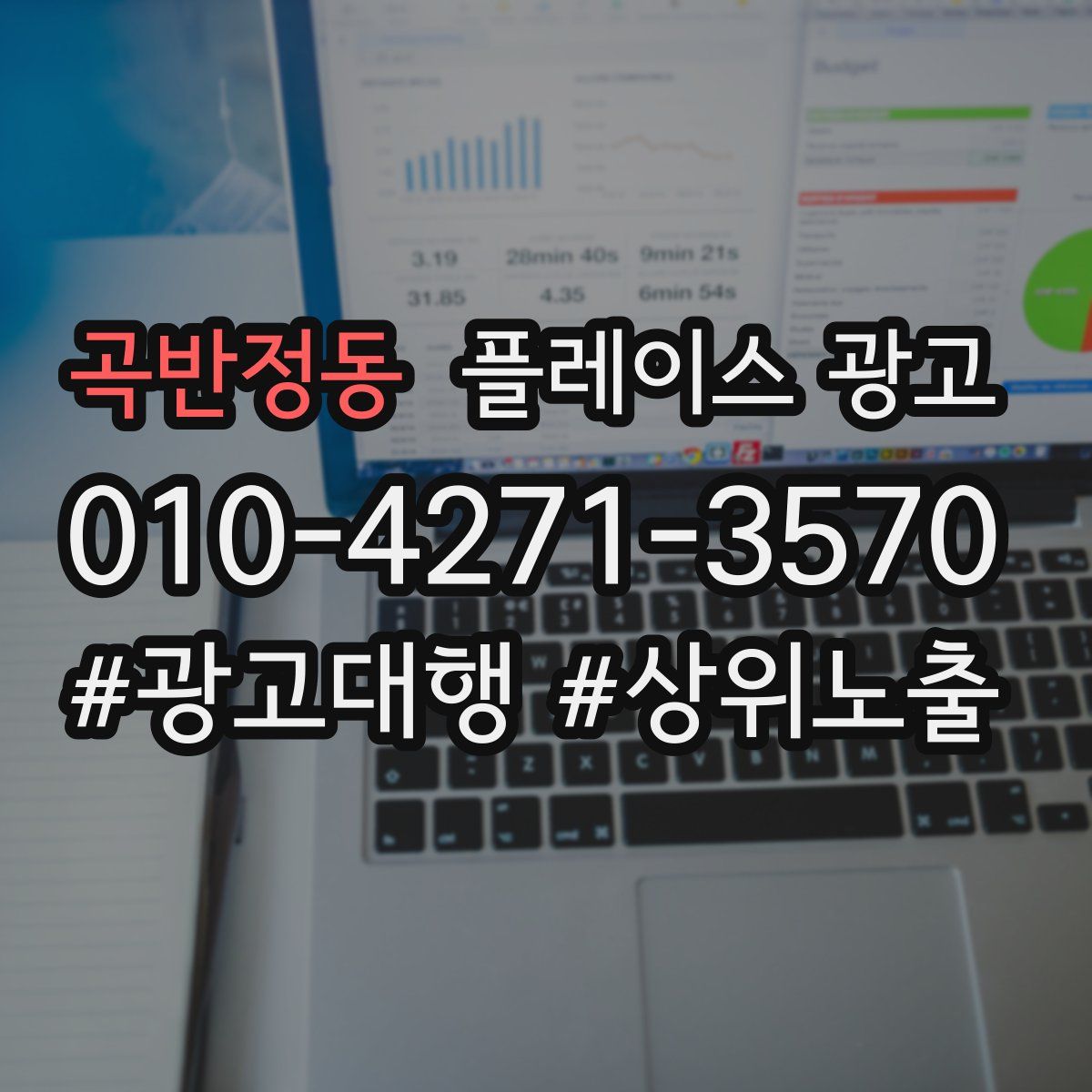 곡반정동 플레이스 광고