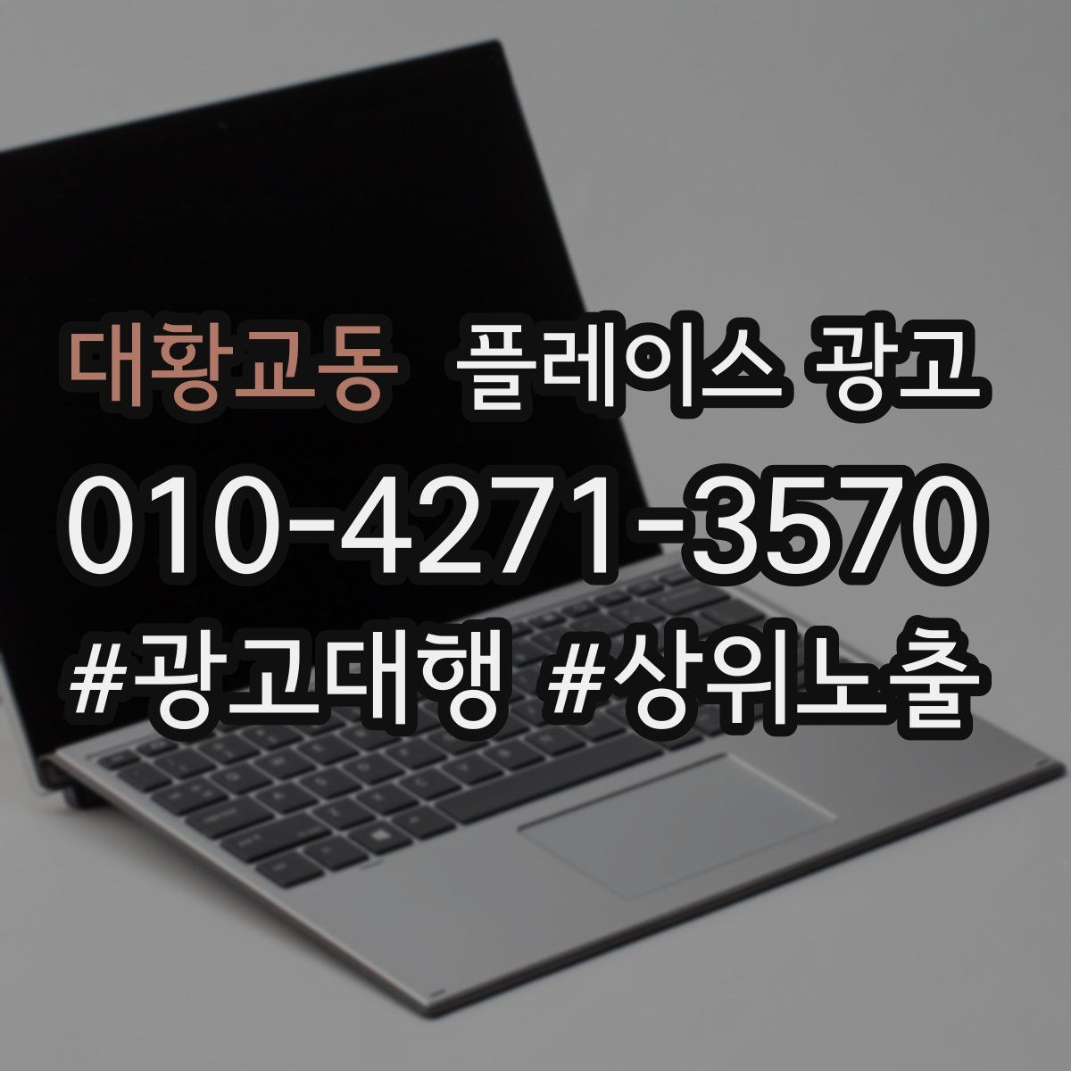 대황교동 플레이스 광고