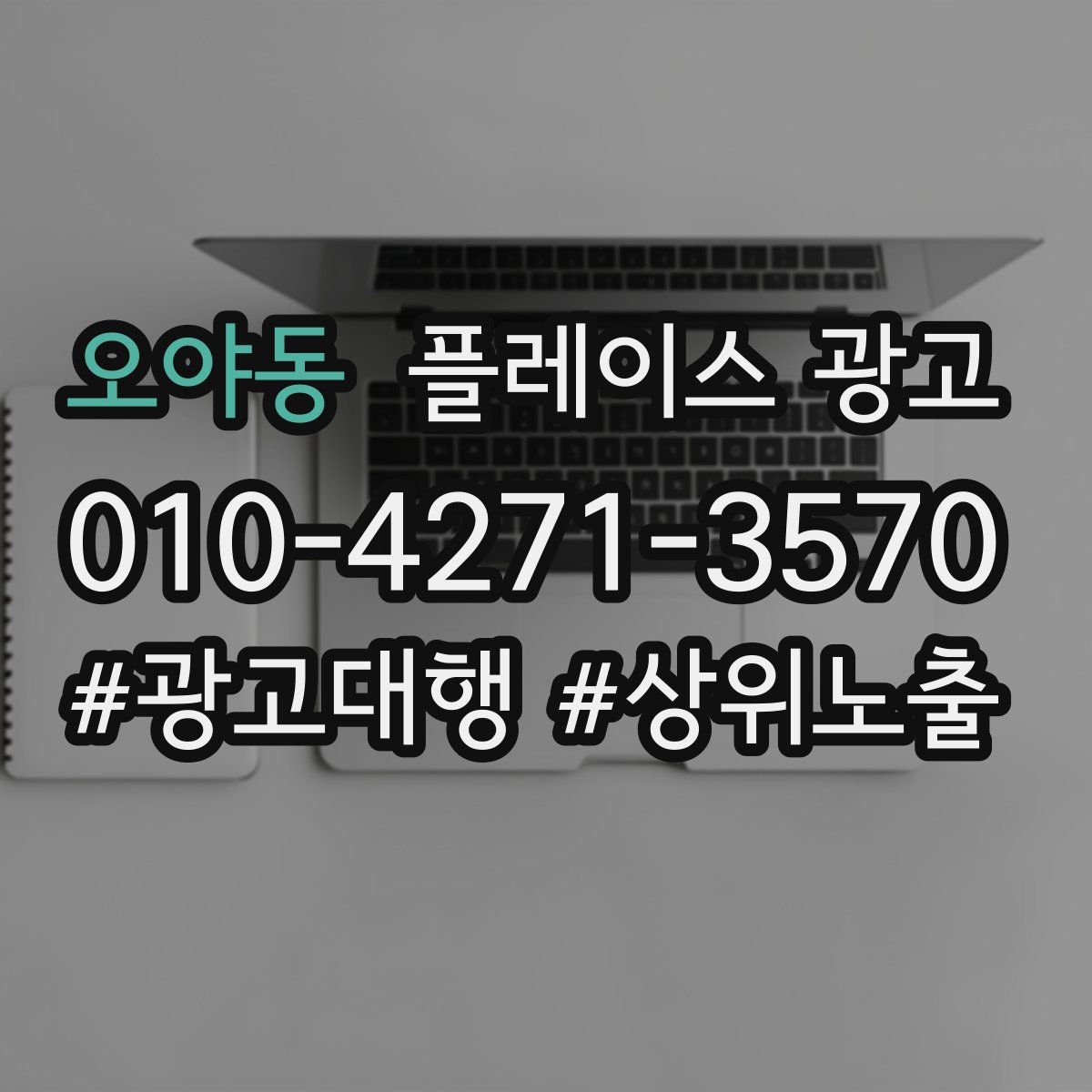 오야동 플레이스 광고