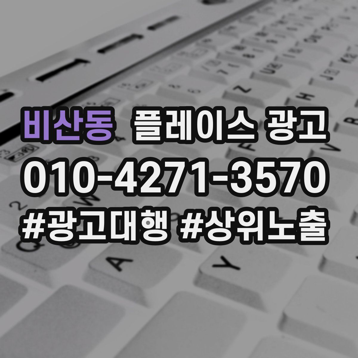 비산동 플레이스 광고