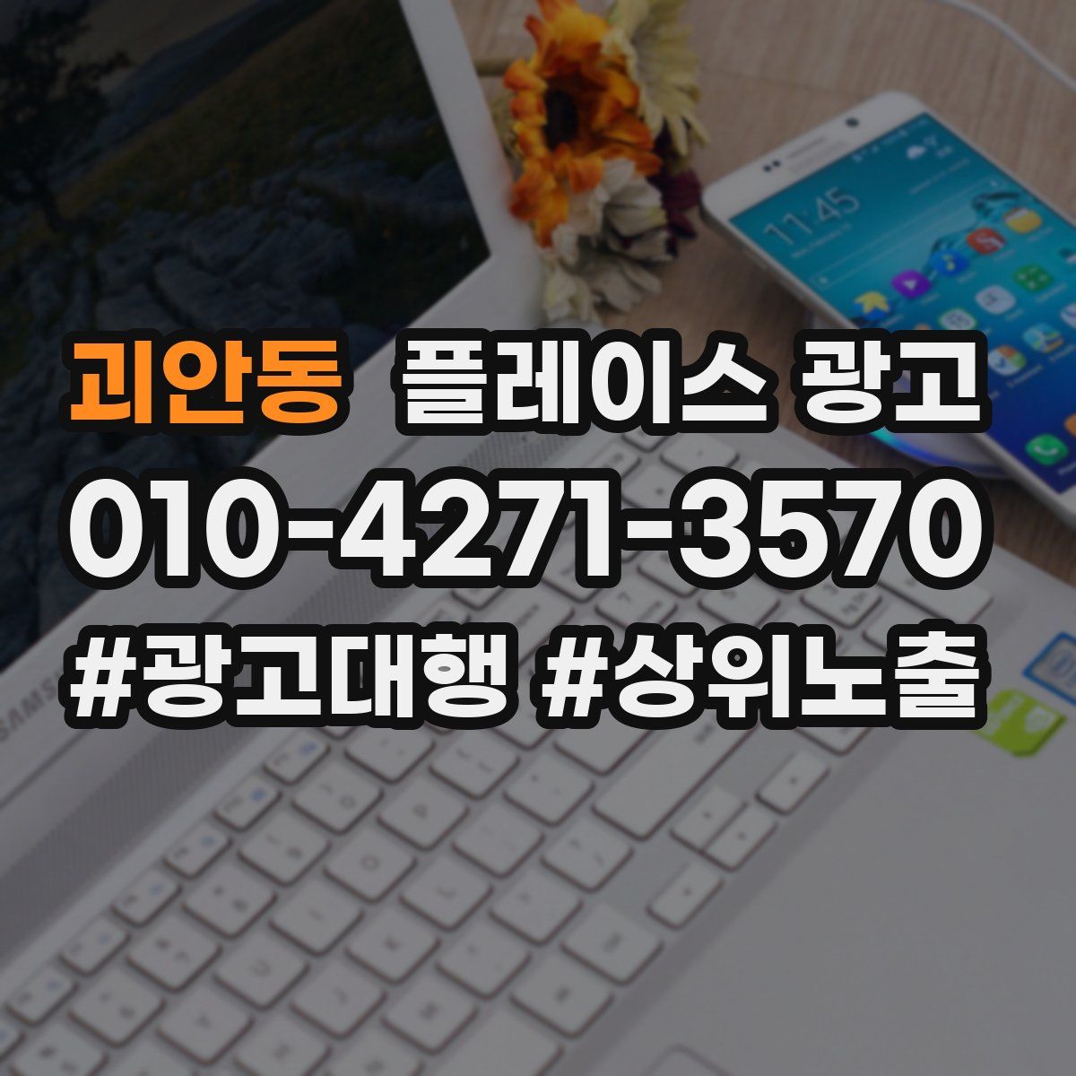 괴안동 플레이스 광고