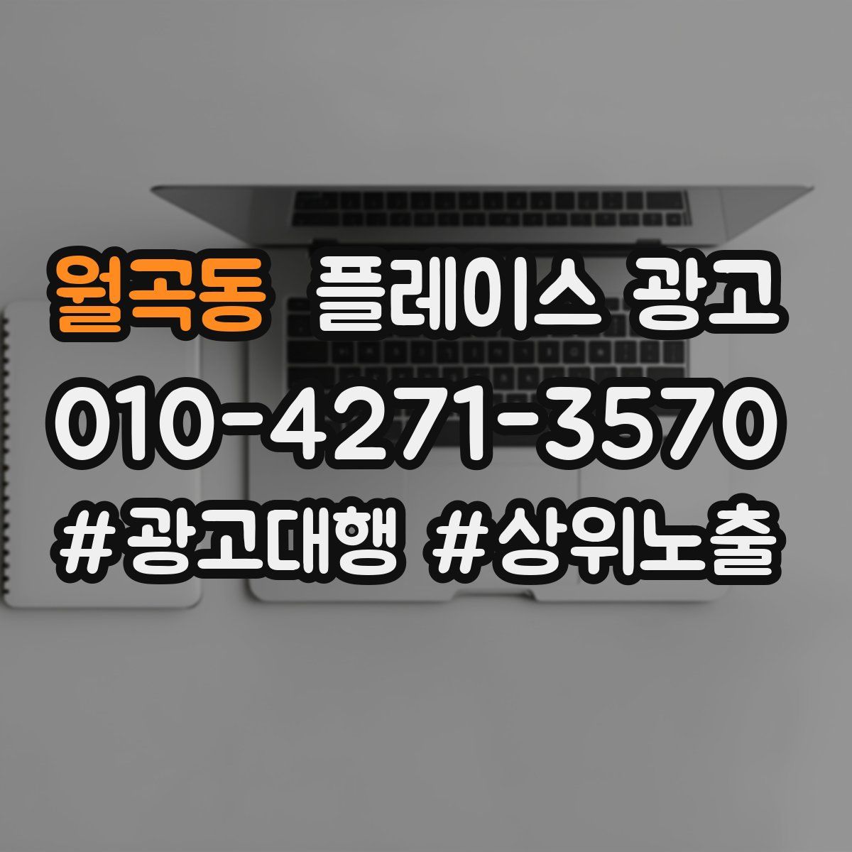 월곡동 플레이스 광고