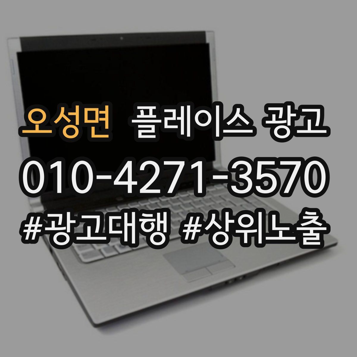 오성면 플레이스 광고